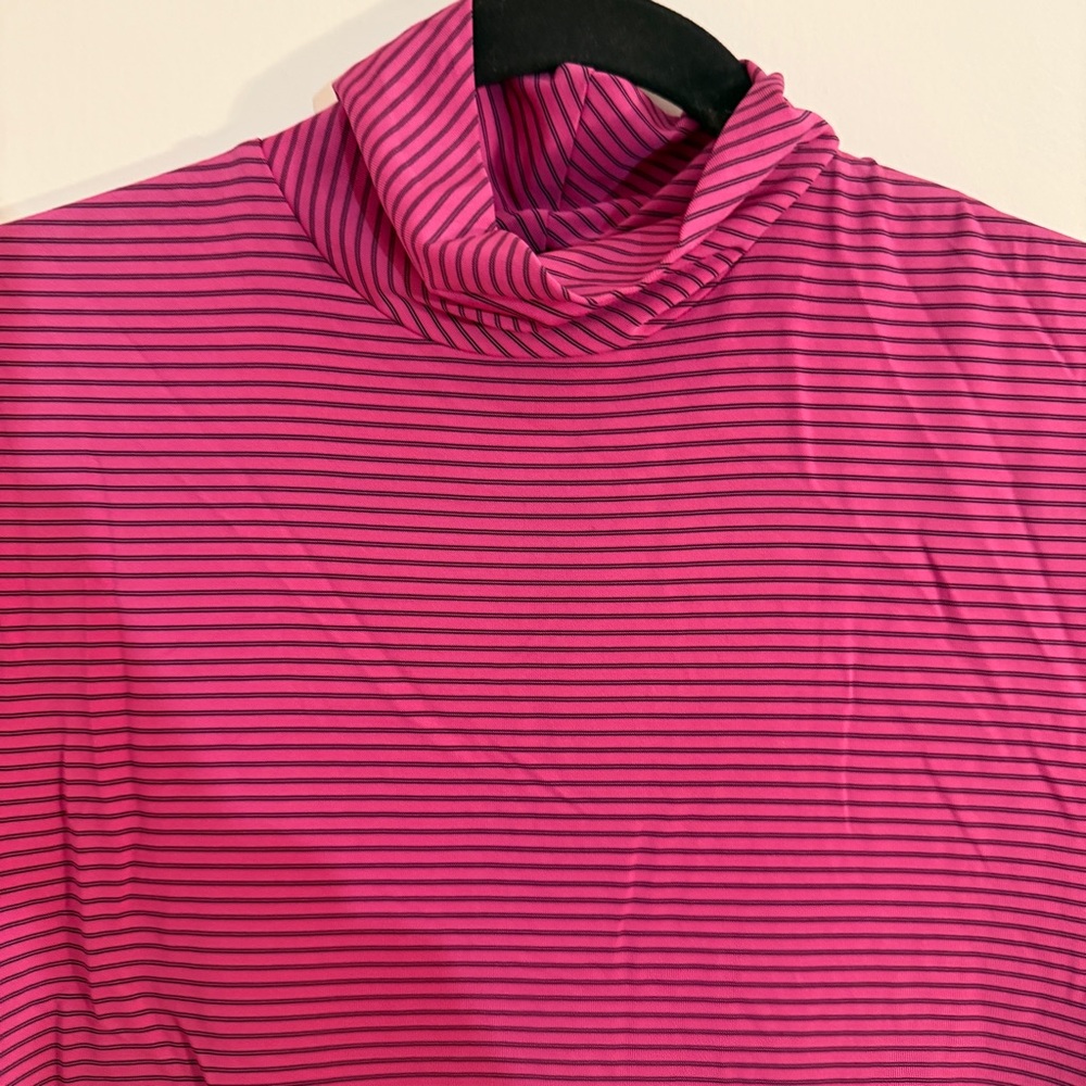 St. John NWT Sleeveless Pink Striped Women's Top Medium - Picture 2 of 5